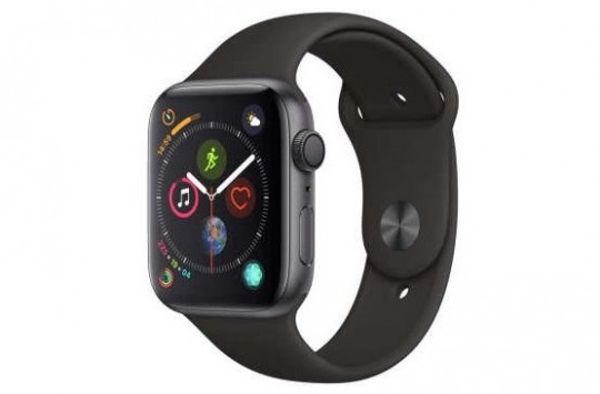 ساعت هوشمند اپل واچ سری 5 مدل 44m Space Gray Aluminum Case Black Sport Band